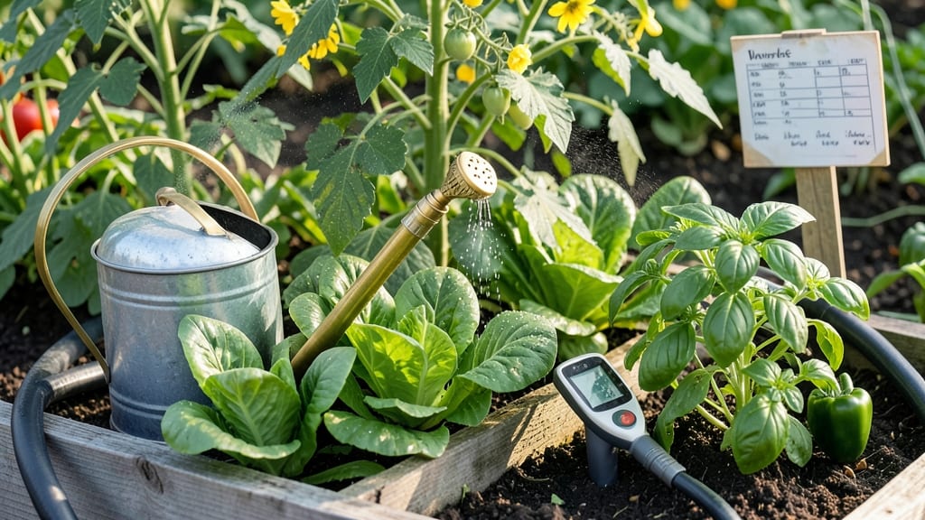 How Much to Water a Vegetable Garden: Soil-Moisture Test Tricks for Perfect Growth