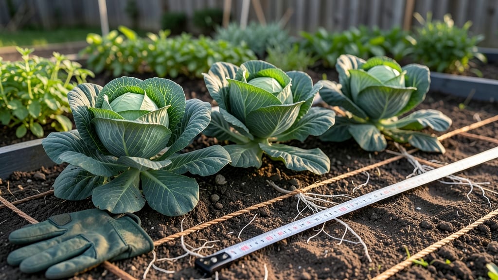 Cabbage Garden Spacing: Proven Rows and Plant Distances for Bigger Heads