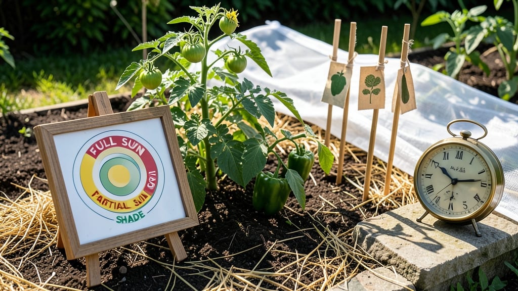 How Many Hours of Sunlight Does a Vegetable Garden Need: Crop-Specific Ranges for Peak Growth