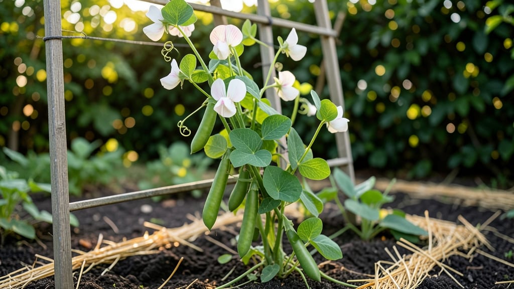 How Tall Do Garden Peas Grow: Variety Height Chart for Trellis vs. Bush Types