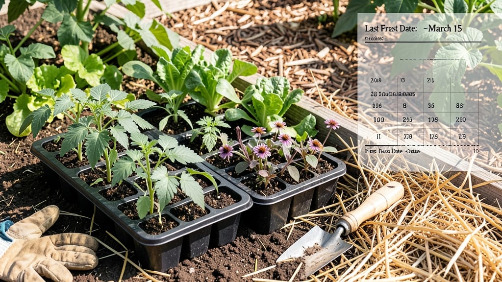 When to Plant a Garden in NC: Frost-Date Map for Fastest Growth by Crop Type