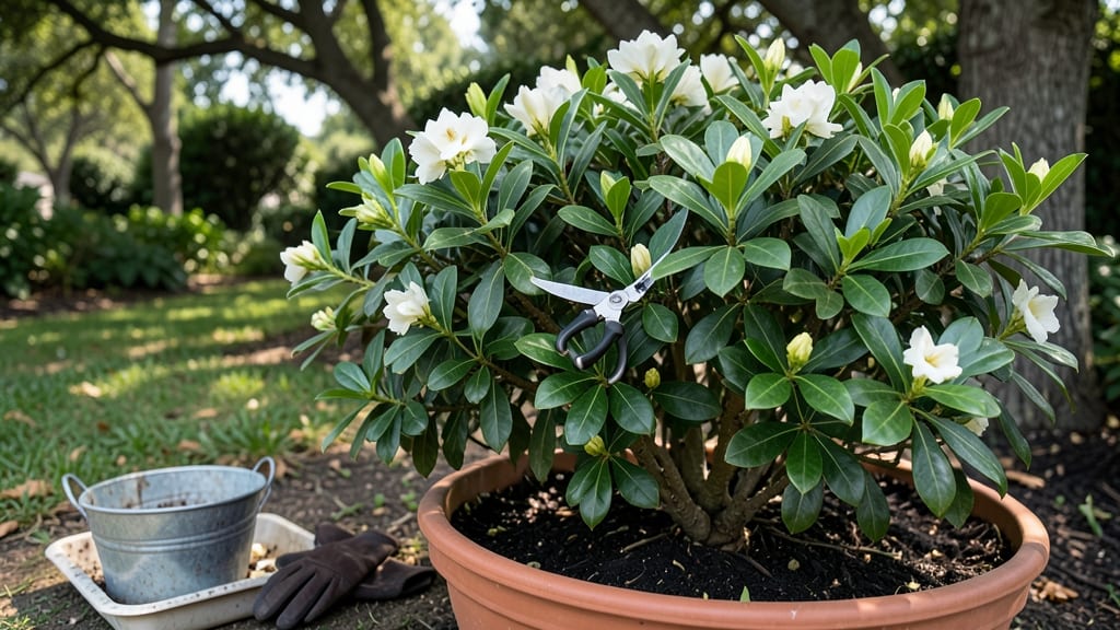When to Cut Back Gardenia Bushes: Late Winter Timing for Stronger Spring Blooms