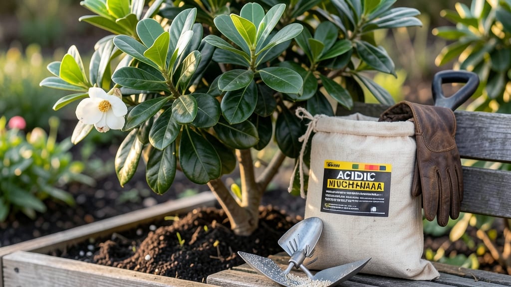 Acidic Nitrogen Fertilizer for Gardenias: How to Fix Yellow Leaves Fast