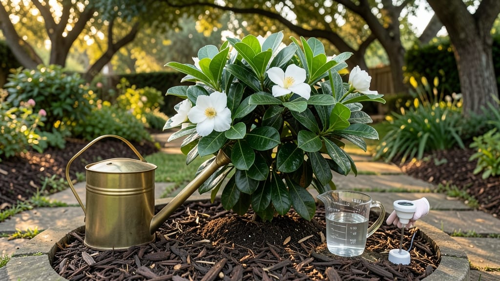 How Often to Water Gardenias: Soil-Damp Test for Thriving Blooms