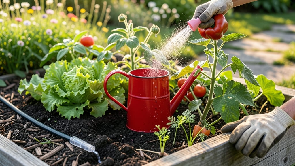 How Long to Water a Vegetable Garden: Soil-Moisture Tests That Save Plants
