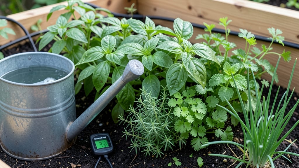 How Often to Water Herb Gardens: Finger-Dip Test for Perfect Moisture