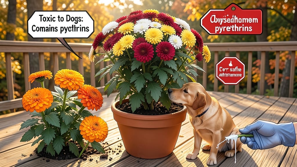 Are Garden Mums Toxic to Dogs: Symptoms, Safety Levels, and Dog-Safe Alternatives