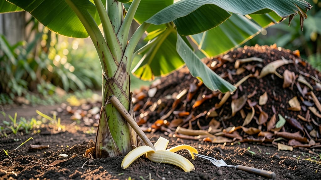 Banana Skins in the Garden: Natural Pest Deterrent and Composting Guide