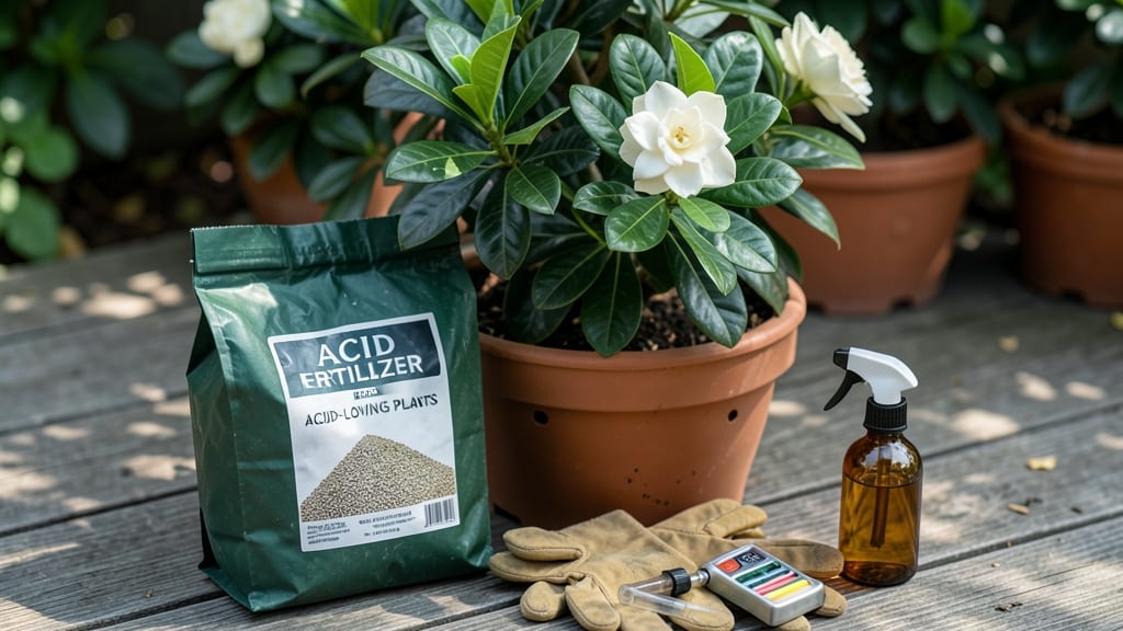 Acid Fertilizer for Gardenias: pH-Balanced Feeding for Vibrant Blooms