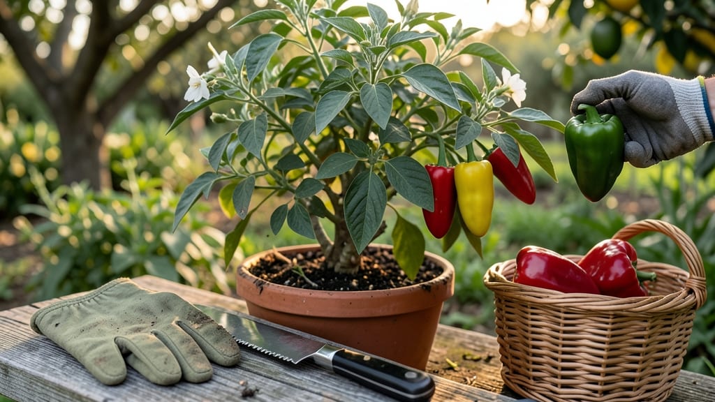 When to Pick Garden Salsa Peppers: Color-Coded Ripeness Chart for Flavor & Heat