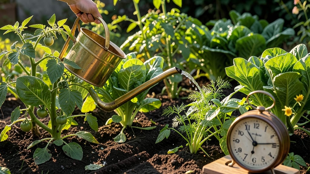 Best Time of Day to Water Vegetable Garden: Morning Secrets for Fewer Pests and More Growth