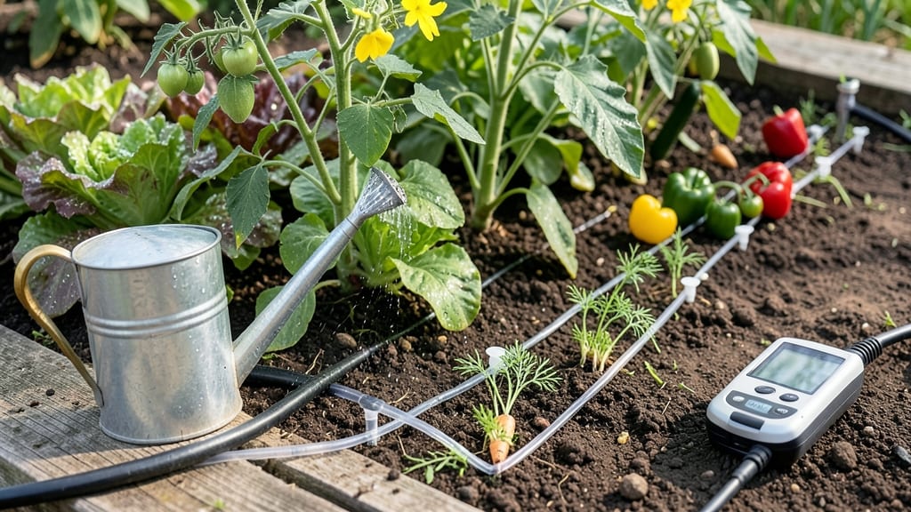 How Often to Water a Veg Garden: Soil-Moisture Check Method for Thriving Plants