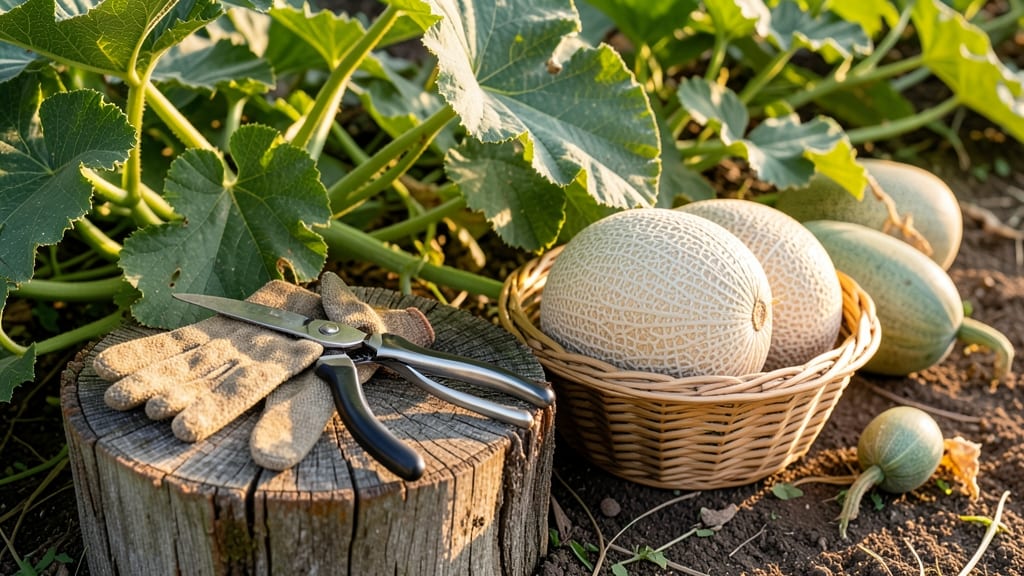 When to Harvest Cantaloupe from Garden: 3 Telling Signs for Peak Sweetness