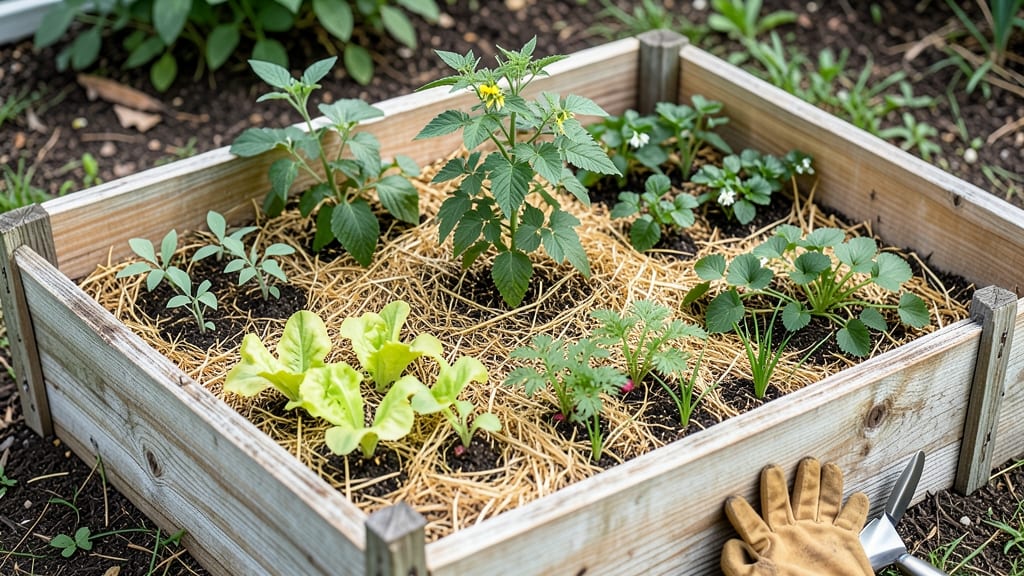 8x8 Raised Garden: Layered Soil Mix for Heavy Harvests in Tight Spaces
